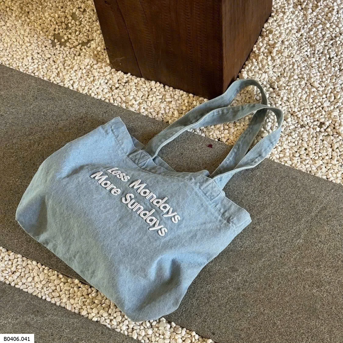 Túi tote denim Sỉ 53k