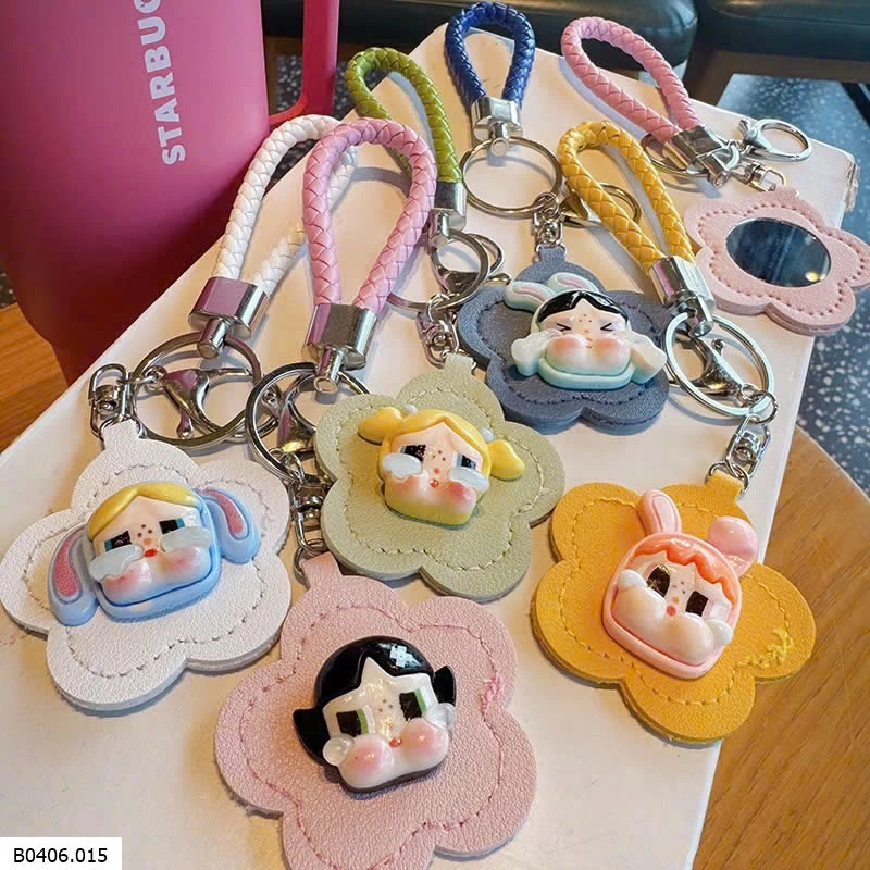 MÓC KHÓA HÌNH BÔNG HOA CUTE Sỉ 22k/1 chiếc bán từ 2 chiếc 