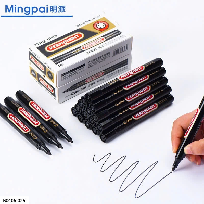 COMBO 20 BÚT ĐÁNH DẤU KO XÓA Sỉ  62k/ combo 2 hộp = 20c