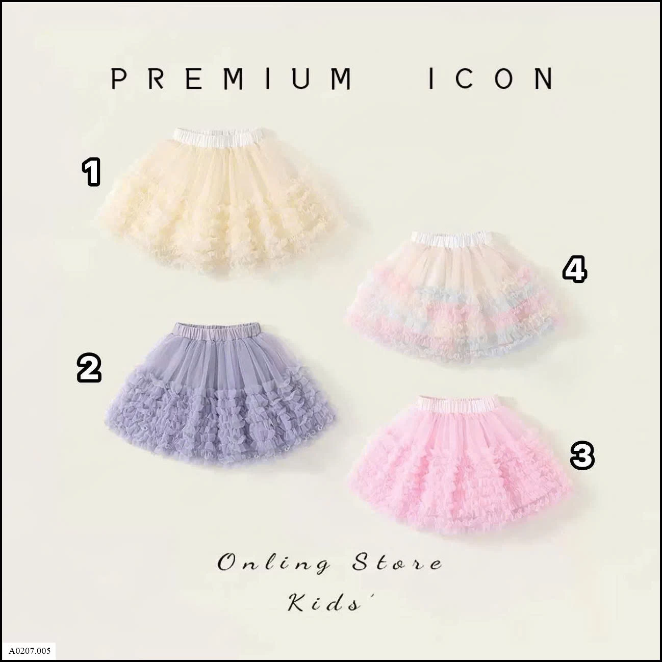 CHÂN VÁY TUTU BG    Sỉ giá 120k