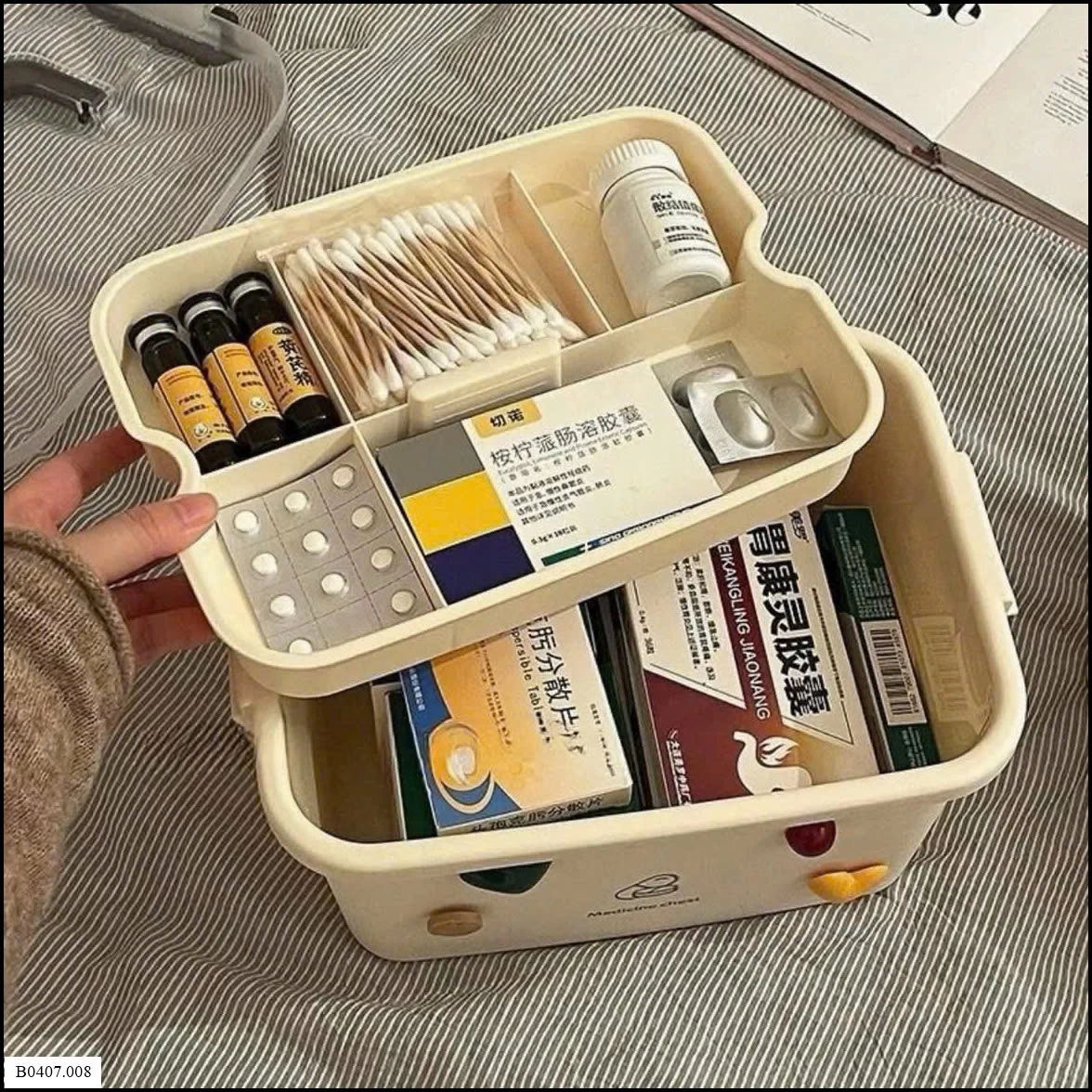 HỘP ĐỰNG THUỐC GIA ĐÌNH Sỉ giá 70k