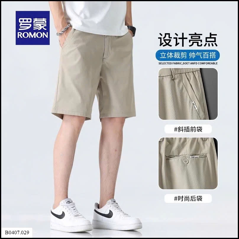 QUẦN SHORT NAM ROMON Sỉ giá 250k