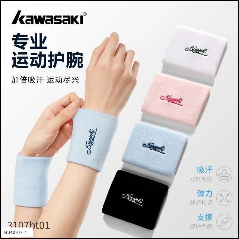 BĂNG BẢO VỆ CỔ TAY KAWSAKI   Giá sỉ 110k/ set 2 chiếc