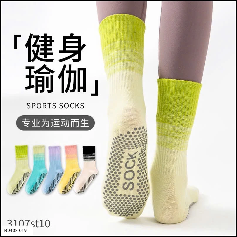 Set 5đ Tất thể thao chống trơn ombre  Giá sỉ 55k