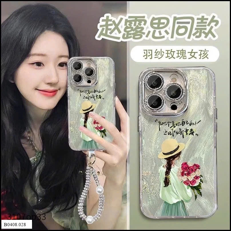 ỐP ĐIỆN THOẠI HÌNH CÔ GÁI  Giá sỉ 60ca/ kèm dây