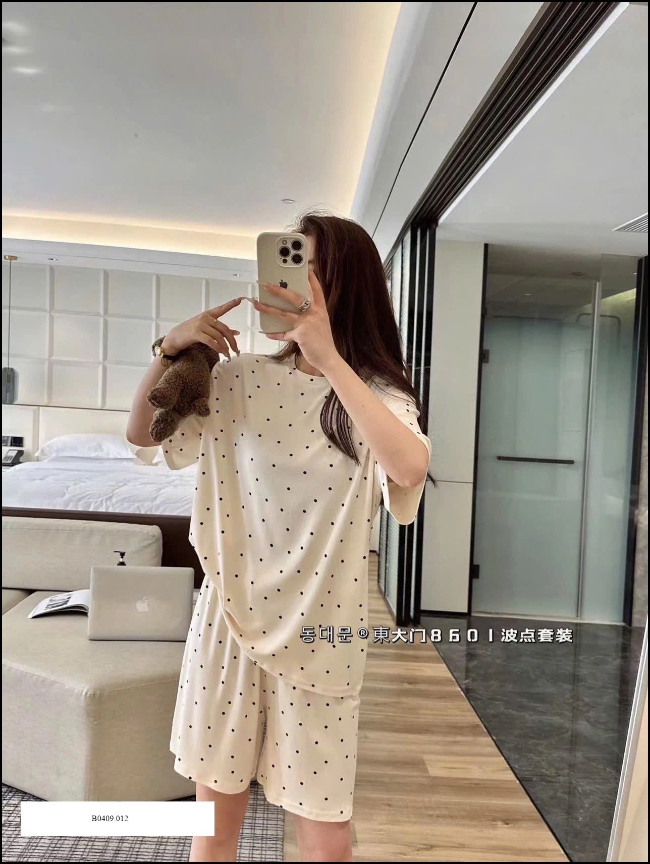Set đồ chấm bi   Giá sỉ 145k