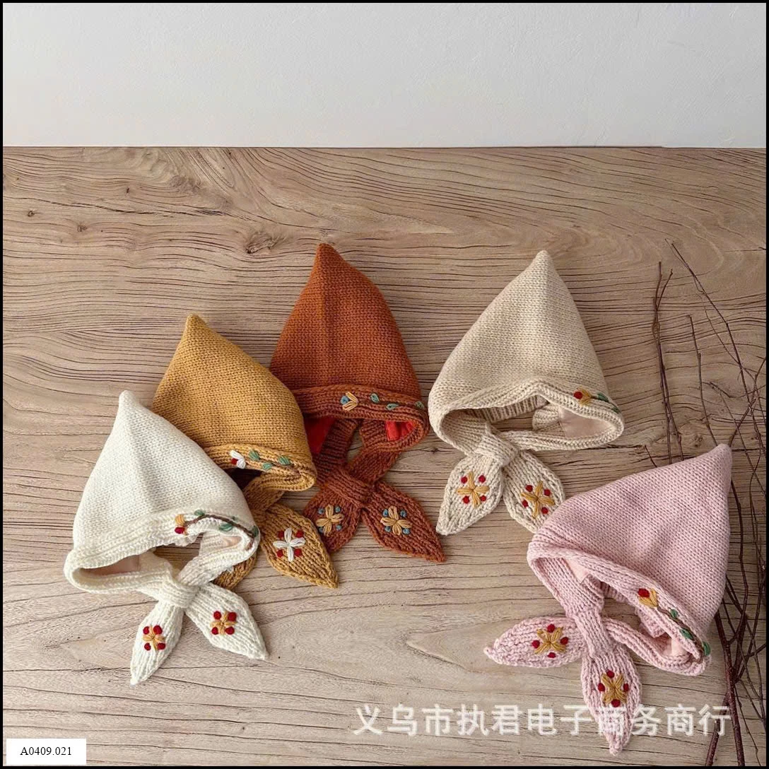 MŨ LEN TRÙM ĐẦU CHO BÉ   Giá sỉ 115k