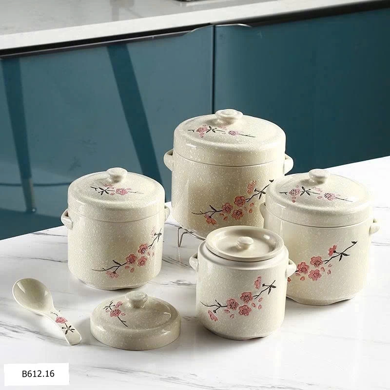 CỐC HẦM GỐM SỨ NẮP KÉP  Giá sỉ 160k