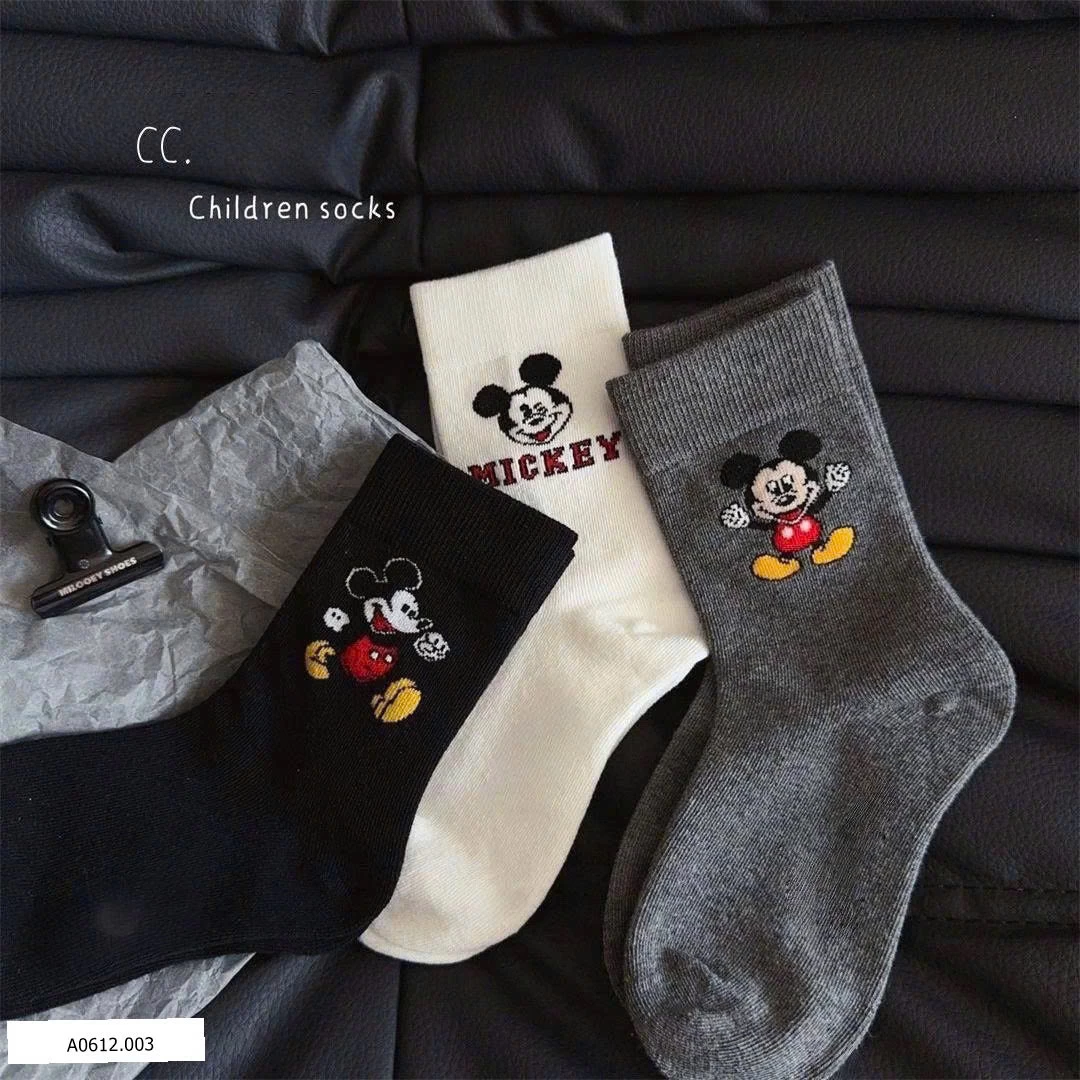 SET 6Đ TẤT MICKEY   Giá sỉ 65k