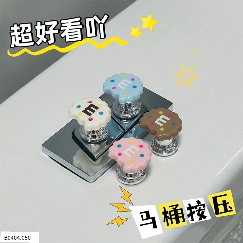 SET 4 NÚT NHẤN XẢ NƯỚC BỒN CẦU Sỉ 23k.1 set 4 nút 