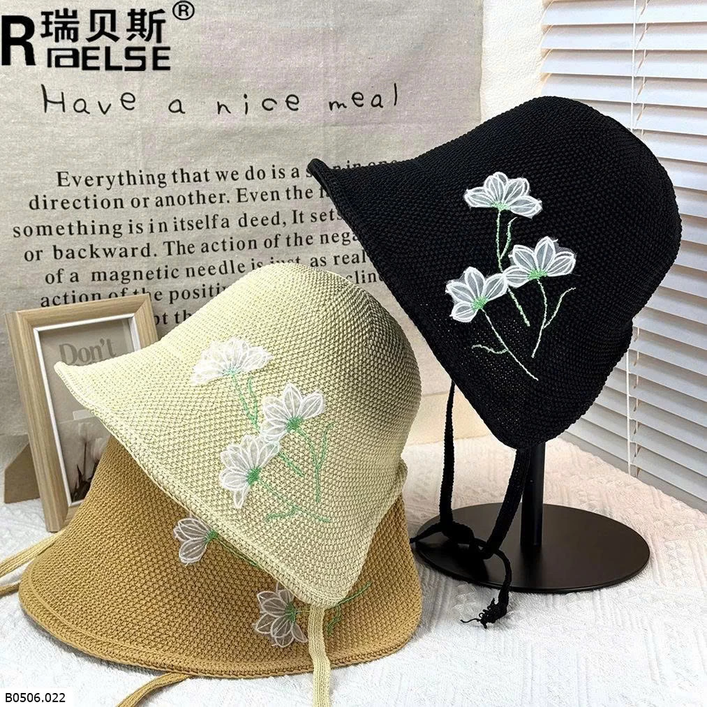 MŨ CHỐNG NẮNG DÂY BUỘC SAU CHO NỮ   Sỉ 70k 