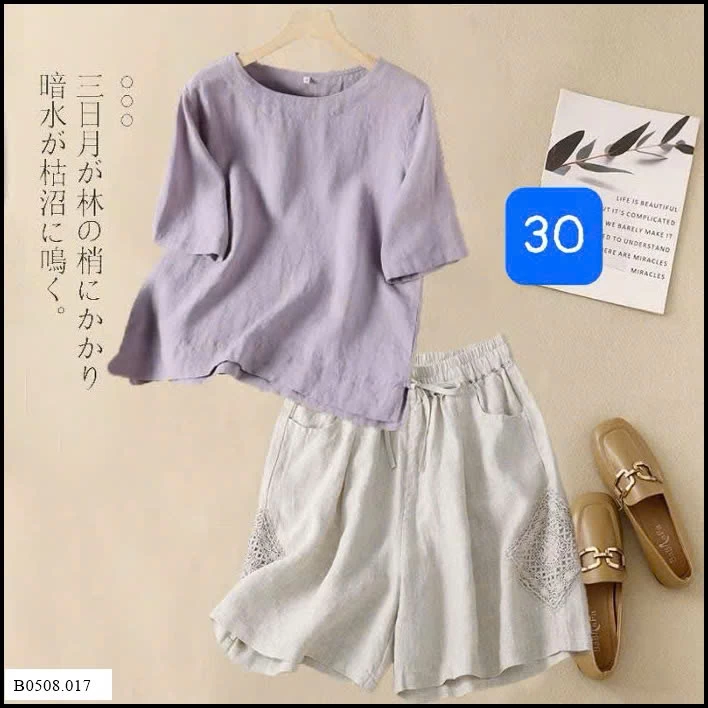 BỘ SHORT ĐŨI MỎNG     Giá sỉ 160k