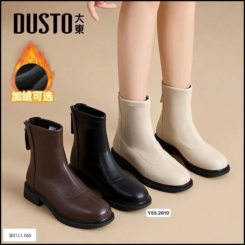 Boot Dusto lót lông cổ ngắn Giá sỉ 415k