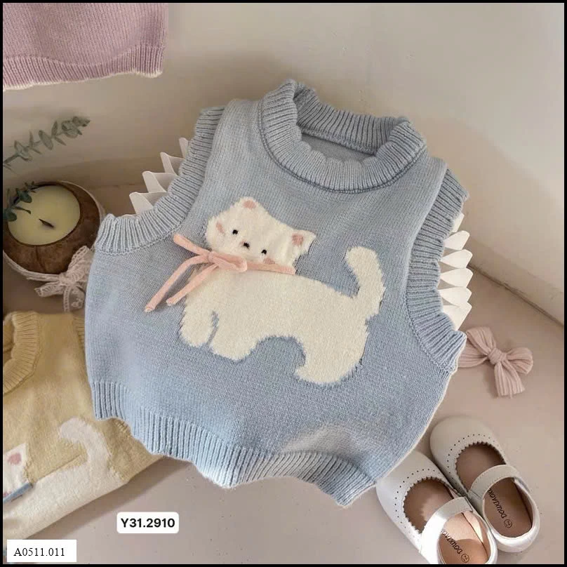 ÁO GILE MÈO BÉ GÁI  Giá sỉ 120k