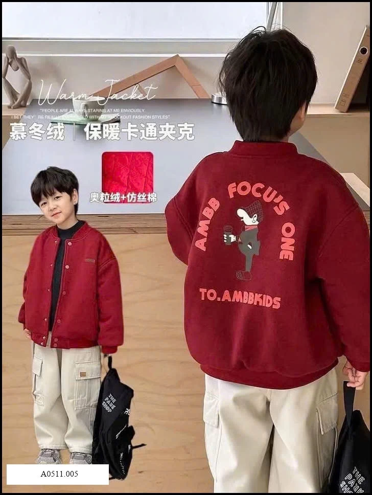 Bomber hot hit của #Ambb  Giá sỉ  90-150: 255k      160: 275k      170: 290k