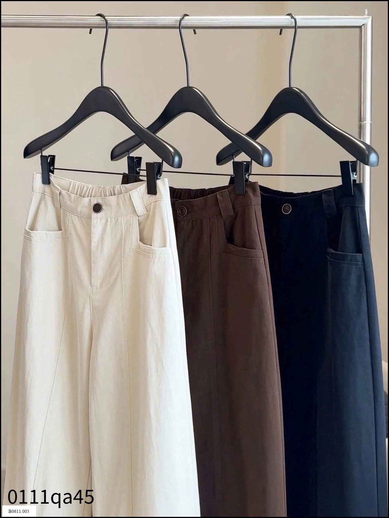 quần dáng suông cạp chun  Giá sỉ  215k